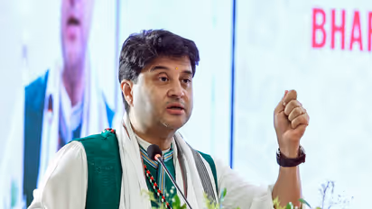 Union Minister of Communications, Jyotiraditya Scindia (File photo/ANI)