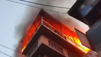 Major fire breaks out in Bandipora (Photo/ANI)