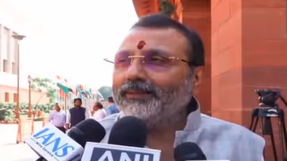 Bharatiya Janata Party (BJP) MP Nishikant Dubey (Photo/ANI)