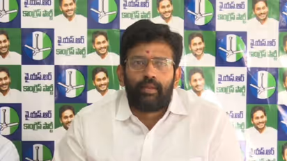YSRCP Youth Wing President Jakkampudi Raja (Photo/ANI)