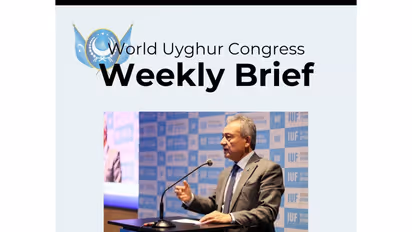 The World Uyghur Congress Weekly Brief for 17 July 2026 highlights developments concerning Uyghur human rights advocacy, forced labour, and international engagement. (Photo: X/@UyghurCongress)