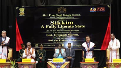 Sikkim declared fully literate under ULLAS (Photo/@JM_Scindia)