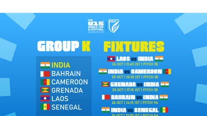 India drawn in Group K for FIFA U15 World Cup and Festival 2026 (Photo: AIFF)