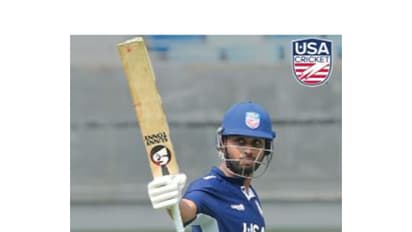 USA batter Milind Kumar. (Photo:@usacricket/X)