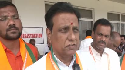 Telangana BJP Spokesperson NV Subhash (Photo/ANI)
