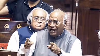 Congress president Mallikarjun Kharge (File Photo/Sansad TV)