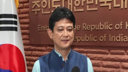 Sang-Woo Lim ( Outgoing Deputy Chief of Mission of the Korean Embassy in India) (Photo/ANI)