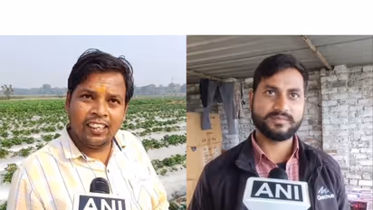 Farmers in Sambhal, Sumit Kumar and Mohammad Gulrez (Photo/ANI)