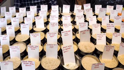 Varieties of Indian rice (File Photo/ANI)