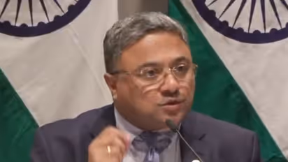 MEA Secretary (West) Sibi George (Photo/ANI)