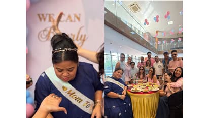 Bharti Singh's baby shower party (Photo/Instagram@jannatzubair29)