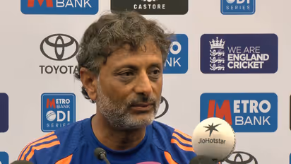 India batting coach Sitanshu Kotak (Photo: ANI)