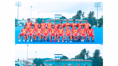Indian men's and women's hockey teams. (Photo: IOA)