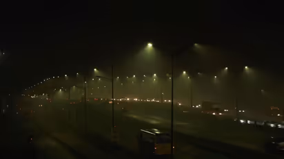 Fog visuals from Dhaula Kuan (Photo/ANI)