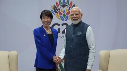 PM Modi with Japanese PM Takaichi (Photo/DD ANI) 