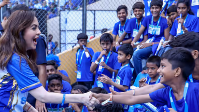 Nita Ambani at Mumbai Indians’ annual ESA game (Photo/Reliance Foundation)