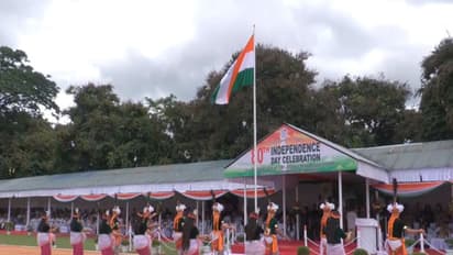I-Day celebrations at 1st Manipur Rifles Parade Ground in Imphal (Photo: ANI)