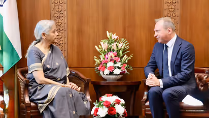 FM Nirmala Sitharaman meets Luxembourg Finance Minister in New Delhi (Photo/X@FinMinIndia)