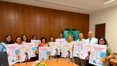 Ministry of Health and Family Welfare unveils awareness posters on thalassemia screening (Photo/Union Health Minsitry)