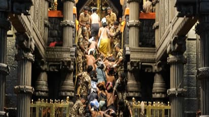 Devotees throng Sabarimala temple during the Mandala-Makaravilakku season (Photo: IPRD)