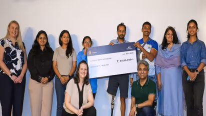 Aditya Mehta (center). (Photo/AMF) 