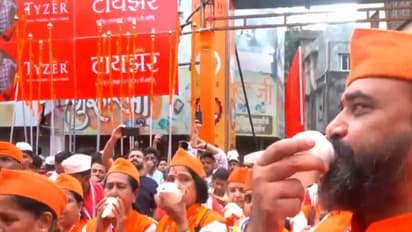 Procession of Shreemant Bhausaheb Rangari Ganpati Mandal in Pune (Photo/ANI)