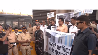 Visuals of Protest (Photo/ANI)