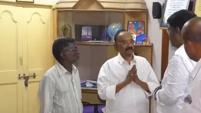 Vellore MLA Vinoth Kannan (Photo/ANI)