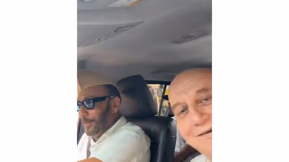 Jackie Shroff, Anupam Kher (Photo/Instagram/@anupamkher)