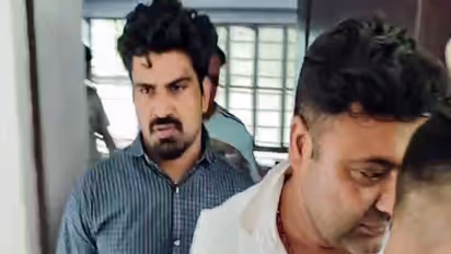 Accused driver Kalyan Bainsla arrested by the Gurugram Police in connection with the hit-and-run case of a female biker on Gurugram's Golf Course Road (Photo/ANI)