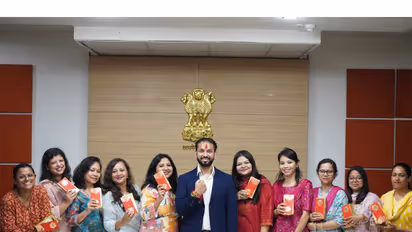 Assam Government celebrates Raksha Bandhan (Photo/ANI)