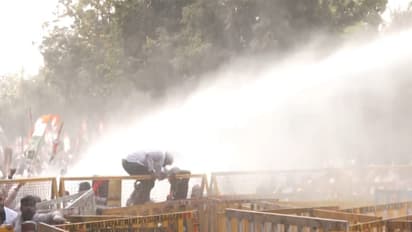 Youth Congress protest in Bhopal  (Photo/ANI)
