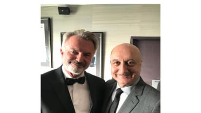 Anupam Kher paid tributes to Sam Neill (Photo/Instagram@anupampkher)
