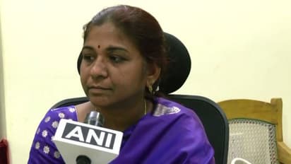 Sunitha, Chairperson of the Board of Studies in the Department of Meteorology and Oceanography (Photo/ANI)