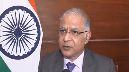 Indian High Commissioner to Sri Lanka Santosh Jha. (Photo/ANI)