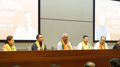 BJP 'National Social Media Workshop' (Photo/ANI)