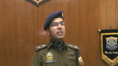 Additional SP, Shimla Police Abhishek (Photo/ANI)