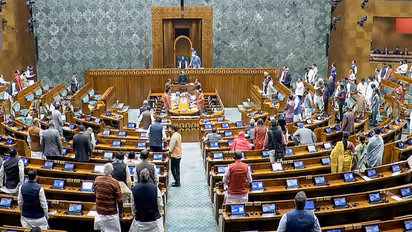 Inside image of Lok Sabha. (Photo/ANI)