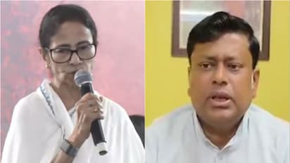 Union Minister Sukanta Majumdar and West Bengal CM Mamata Banerjee (Photo/ANI)