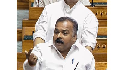 Congress MP Manickam Tagore (Photo/ANI)