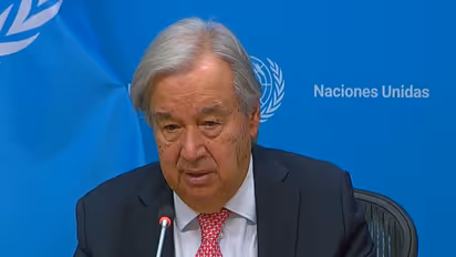 United Nations Secretary-General Antonio Guterres (Photo/Youtube/United Nations)