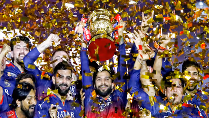 Royal Challengers Bengaluru, the IPL champions. (Photo: ANI)
