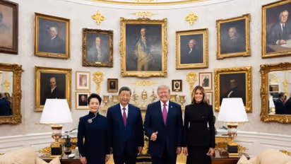 US President Donald Trump, First Lady Melania Trump, Chinese President Xi Jinping and his wife Peny Liyuan (Photo/WhiteHouse)