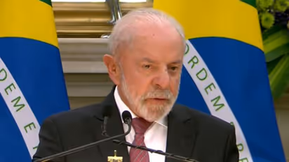 Brazilian President Luiz Inacio Lula da Silva (Photo/@YouTubeNarendraModi)