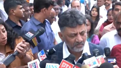 Karnataka Deputy Chief Minister DK Shivakumar (Photo/ANI)