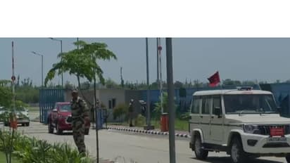 President Droupadi Murmu arrives in Dehradun (Photo/ANI)