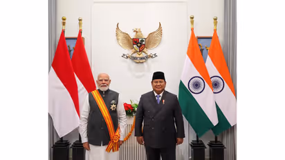 Prime Minister Narendra Modi and Indonesian President Prabowo Subianto (Photo/X@MEAIndia)