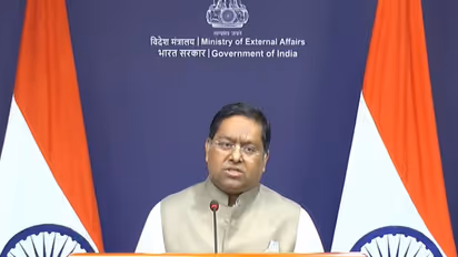 MEA spokesperson Randhir Jaiswal (Photo/Youtube@MEAIndia)