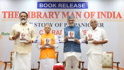Vice President CP Radhakrishnan releases book on PN Panicker (Photo/PIB)