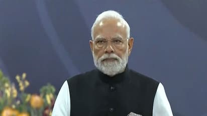 Prime Minister Narendra Modi arrives at the G-20 Summit venue in Johannesburg. (Photo/ANI)